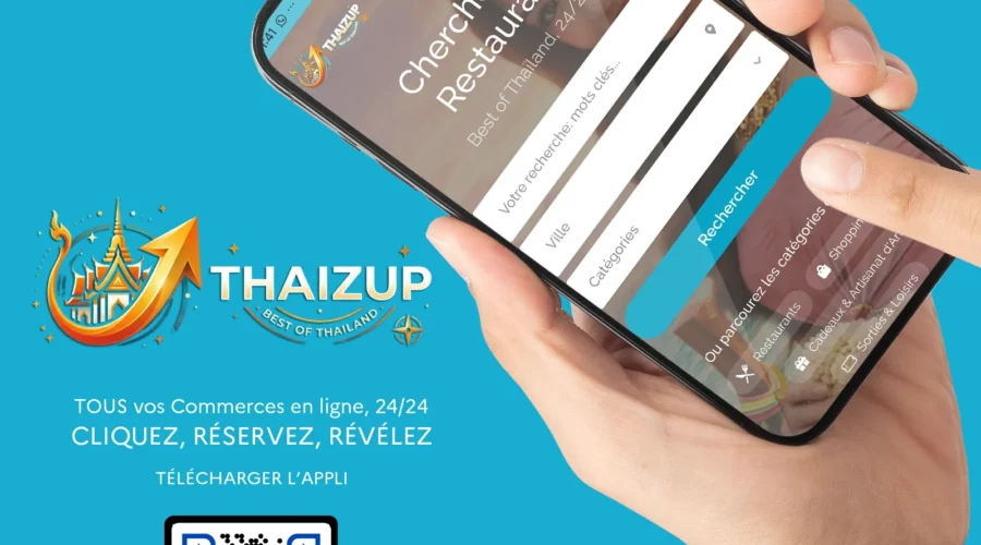 🛍️ ThaiZup : La Plateforme des Commerces qui font rayonner la Thaïlande ! ✨