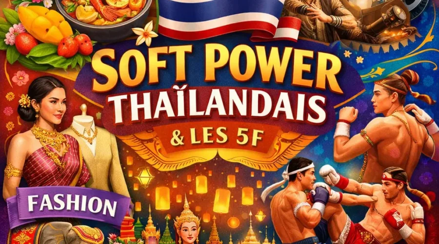 🇹🇭 Thaïlande : Pourquoi le Soft Power des “5F” va conquérir le monde en 2026 ?